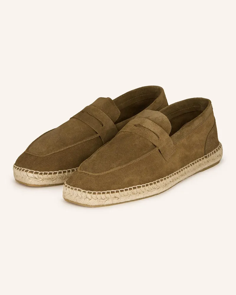 Reiss Espadrilles Cannes gruen Khaki