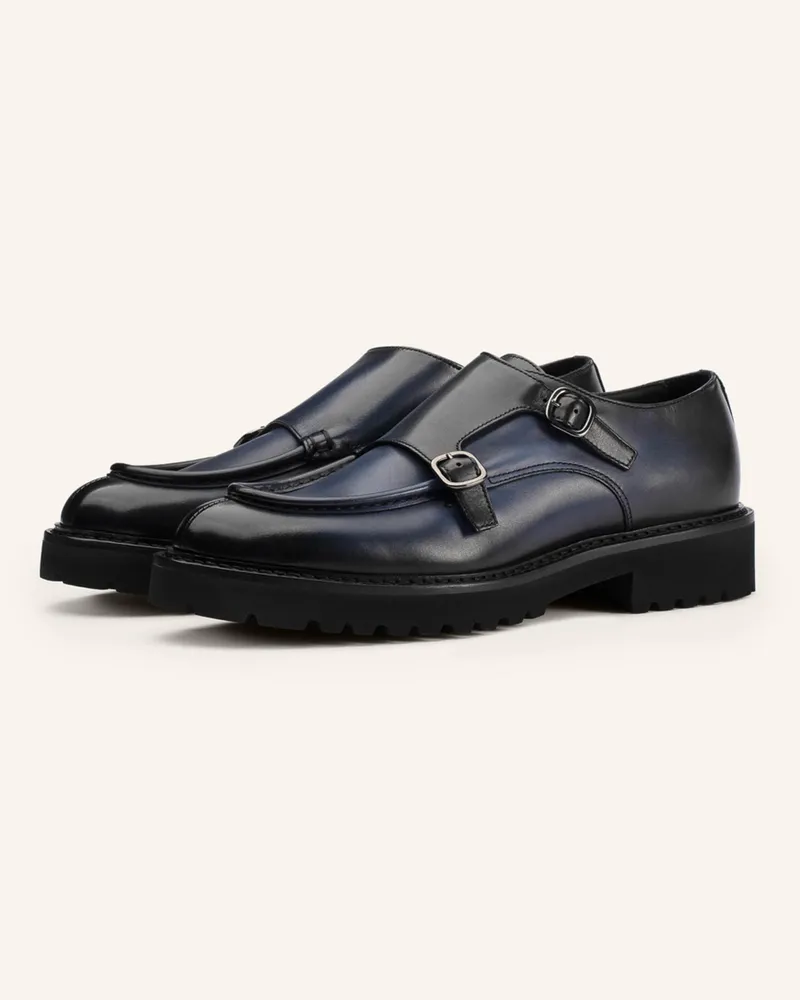 Doucal´s Monkstraps Phila blau Blau