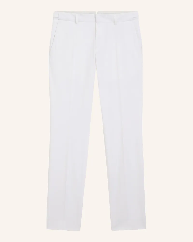 HUGO BOSS Business Hose H-Genius-Dtl-Wg-262f Slim Fit weiss Weiss