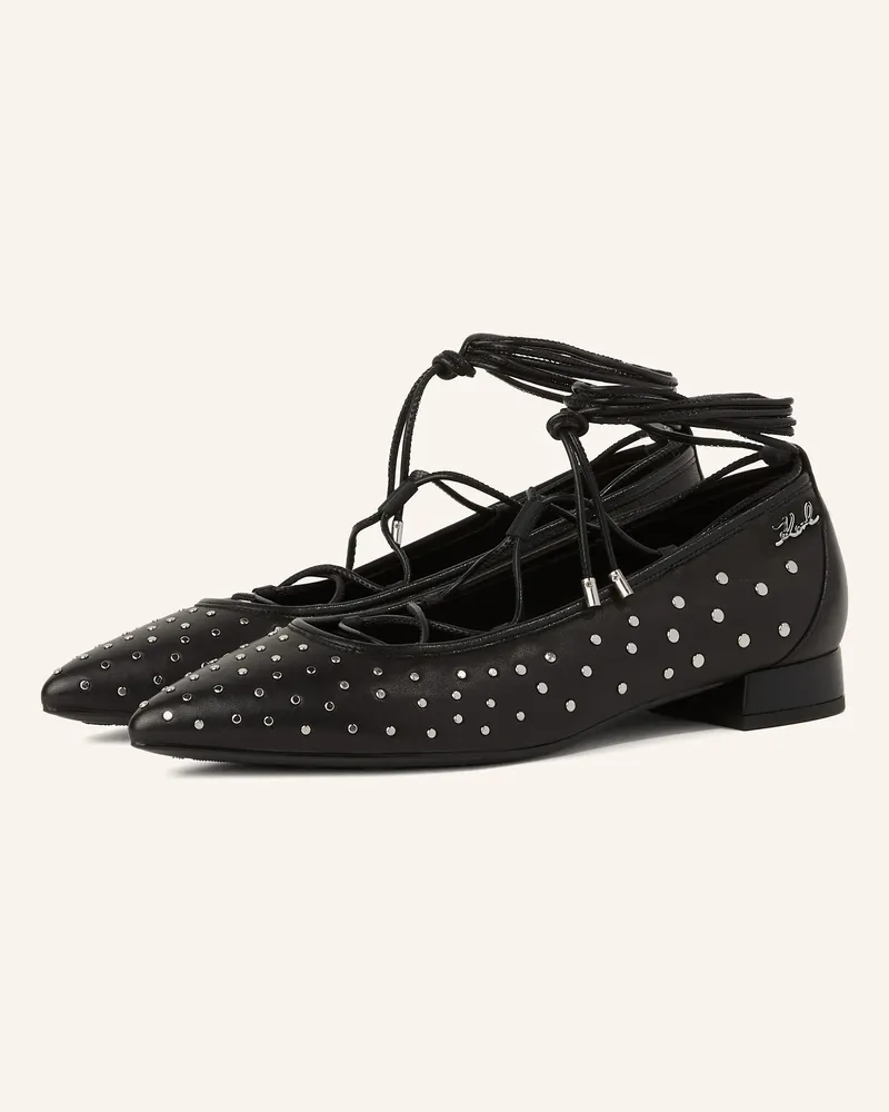 Karl Lagerfeld Sandalen schwarz Schwarz