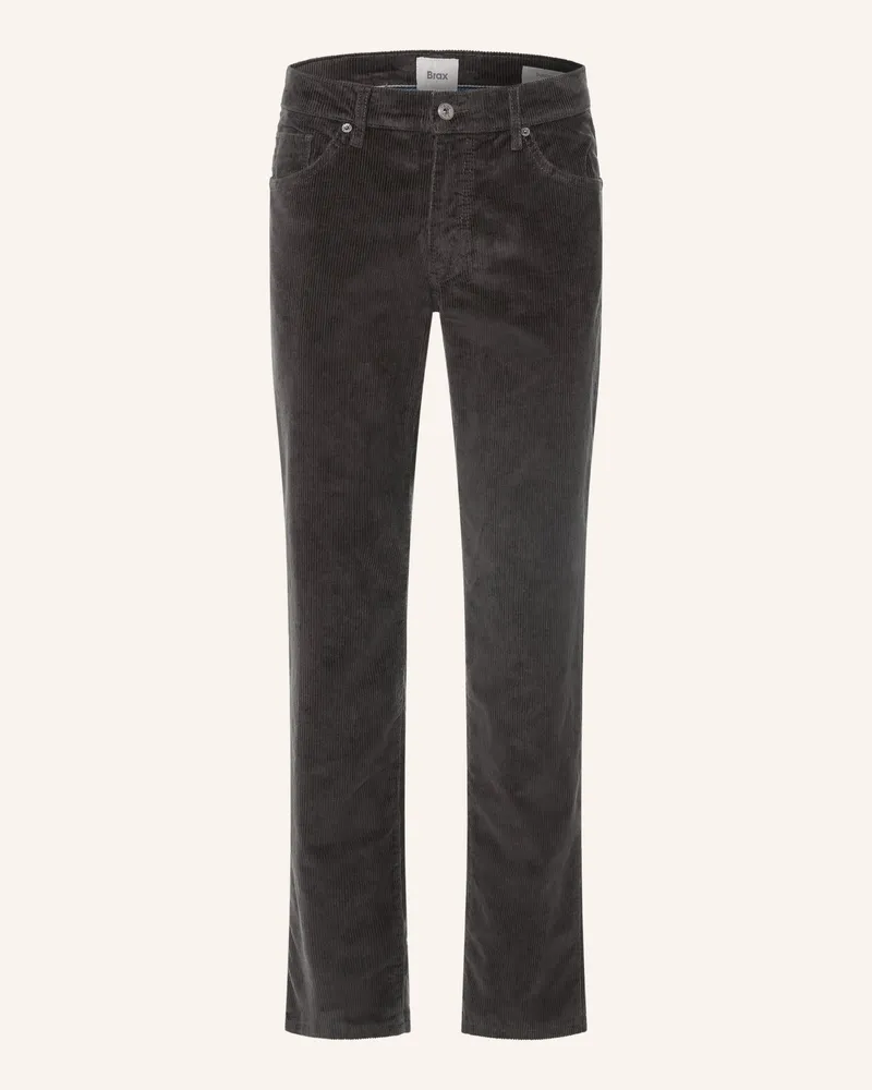 Brax Cordhose Cadiz Straight Fit grau 05