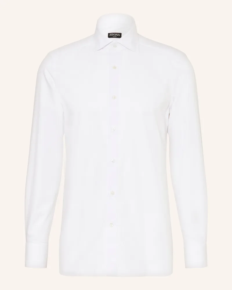 Ermenegildo Zegna Hemd TROFEO™ Extra Slim Fit Weiss