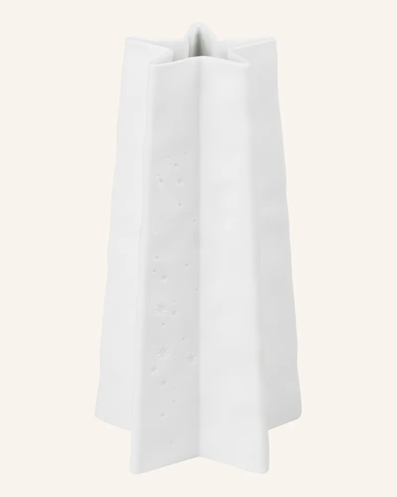 räder Vase MITTEL Weiss