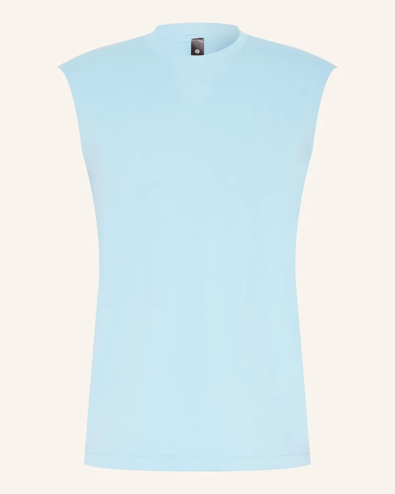 LULULEMON Tanktop Easy Set Train blau Hellblau