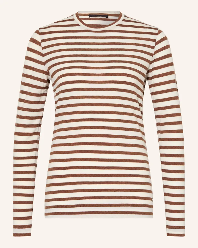 windsor. Longsleeve Weiss