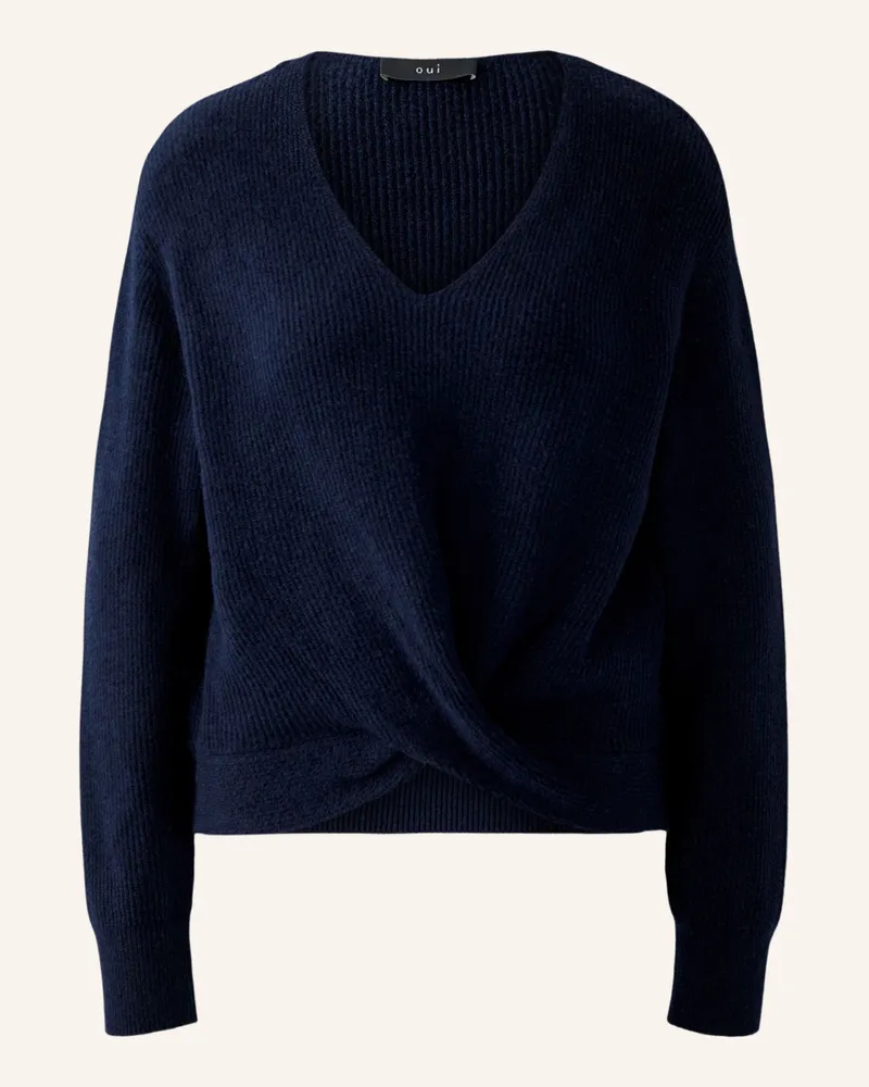 Oui  Pullover Blau