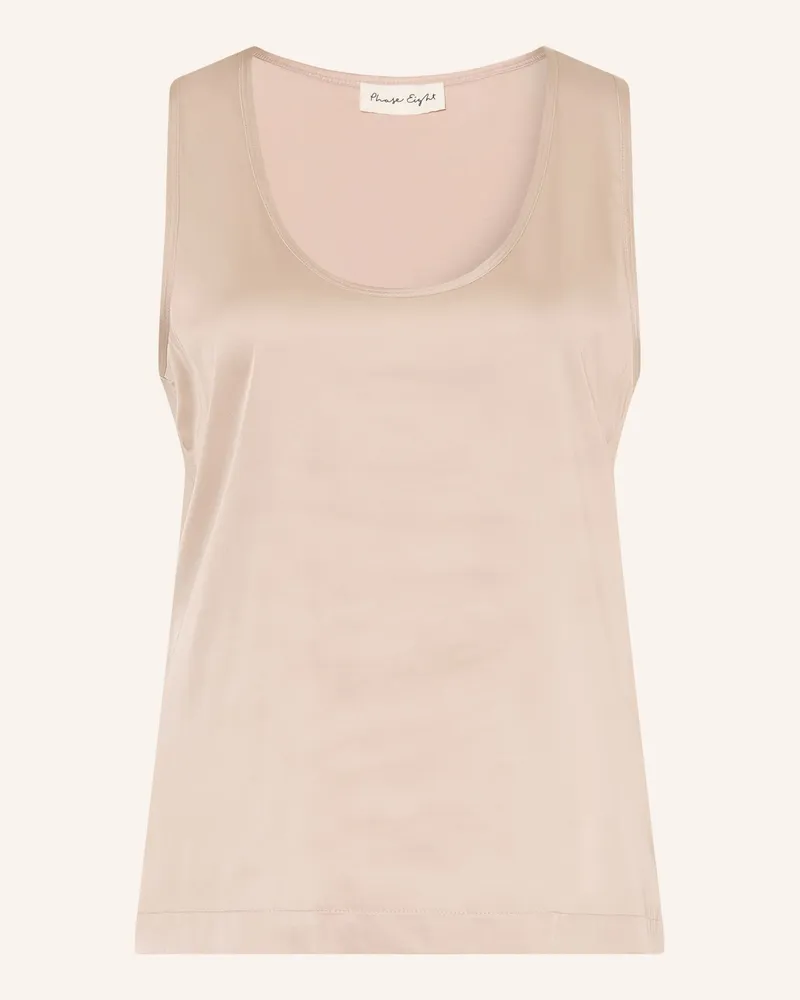 Phase Eight Top Edie Im Materialmix gold Beige