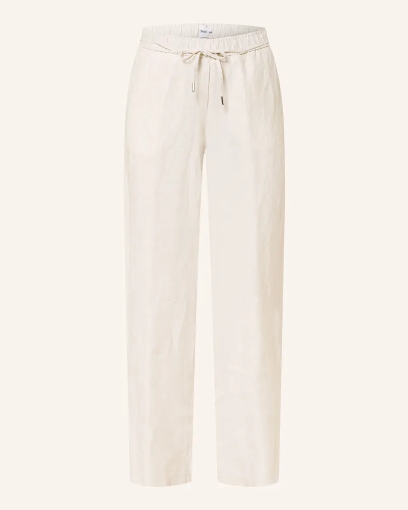 Brax Leinenhose FARINA Beige