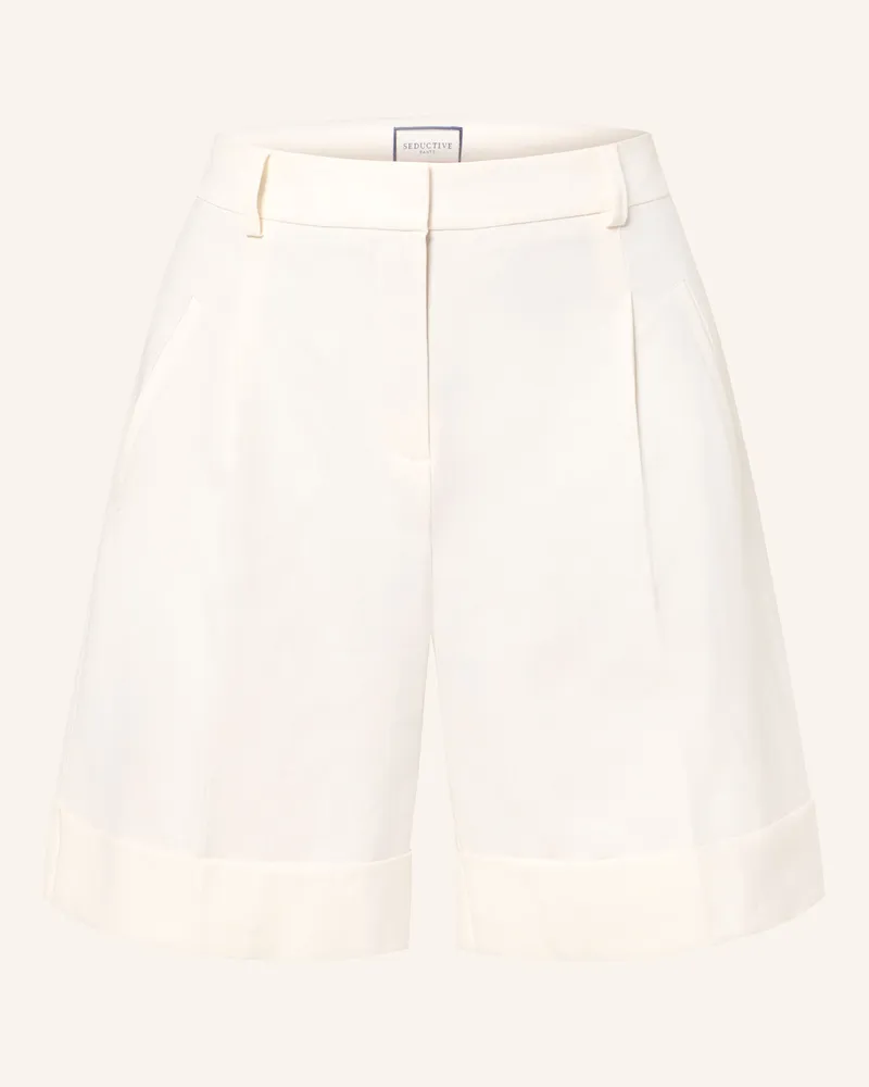 SEDUCTIVE  Bermudas SUNNY mit Leinen Ecru