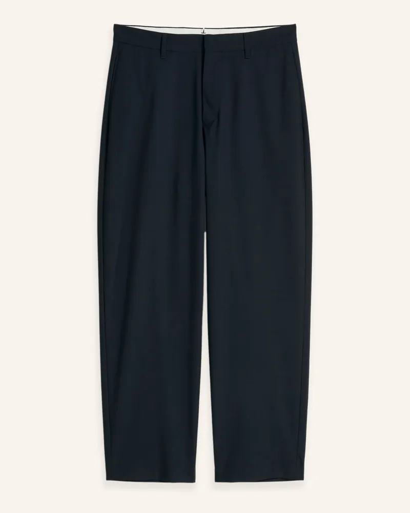 Marc O'Polo Hose Model Mossbo Loose blau Dunkelblau