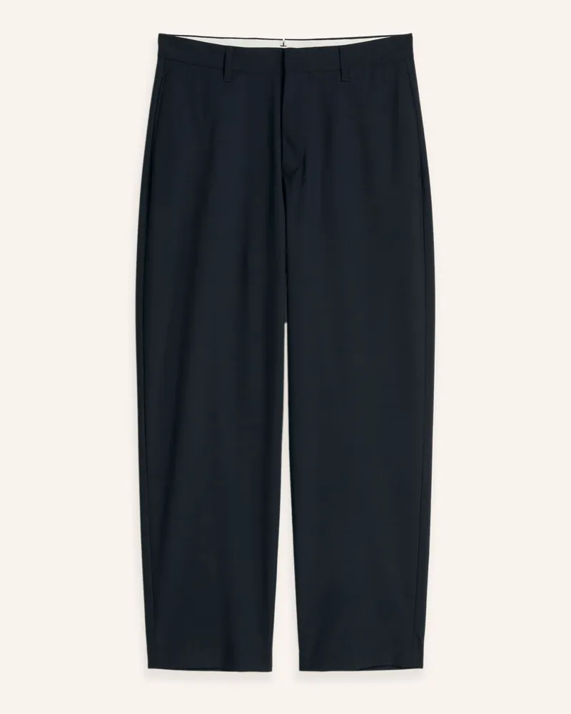 Marc O'Polo Hose Model Mossbo Loose blau Dunkelblau
