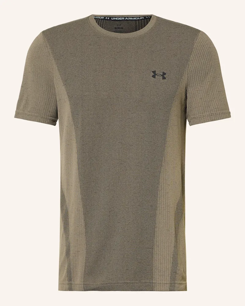 Under Armour Funktionsshirt Ua Vanish Seamless braun Khaki