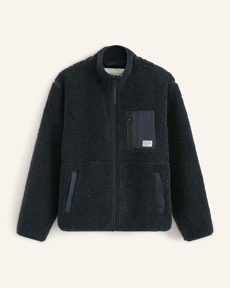 Marc O'Polo Teddyjacke blau Blau