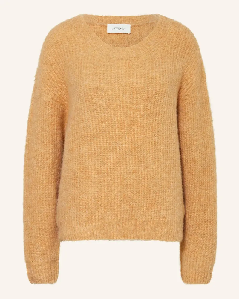 American Vintage Pullover EAST mit Alpaka Orange