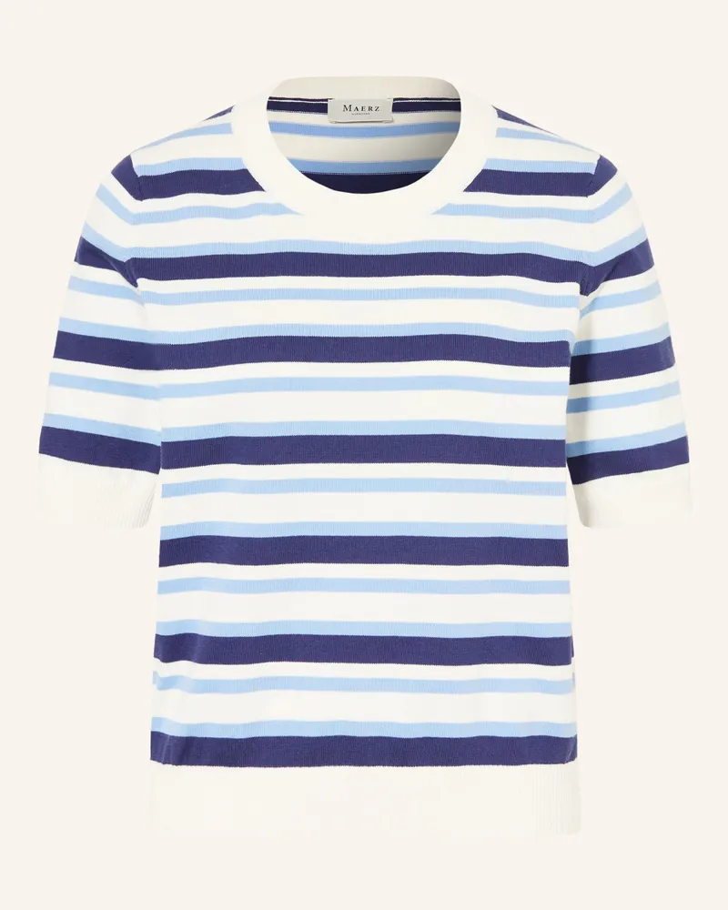 Maerz Strickshirt blau Dunkelblau