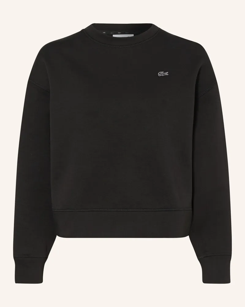 Lacoste Sweatshirt schwarz Schwarz