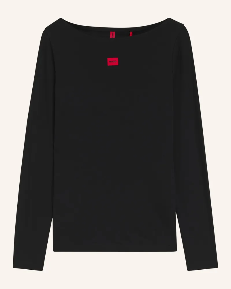 HUGO BOSS Unterw�Sche Top Thermal Ls-Shirt Slim Fit schwarz Schwarz