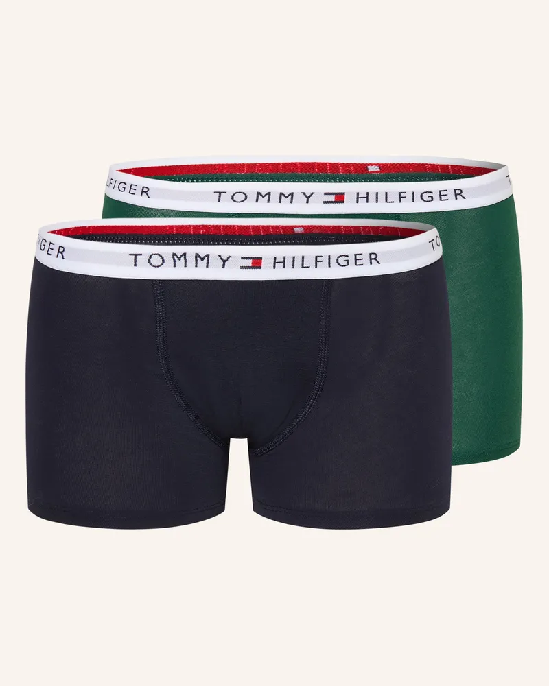 Tommy Hilfiger 2er-Pack Boxershorts blau Dunkelblau
