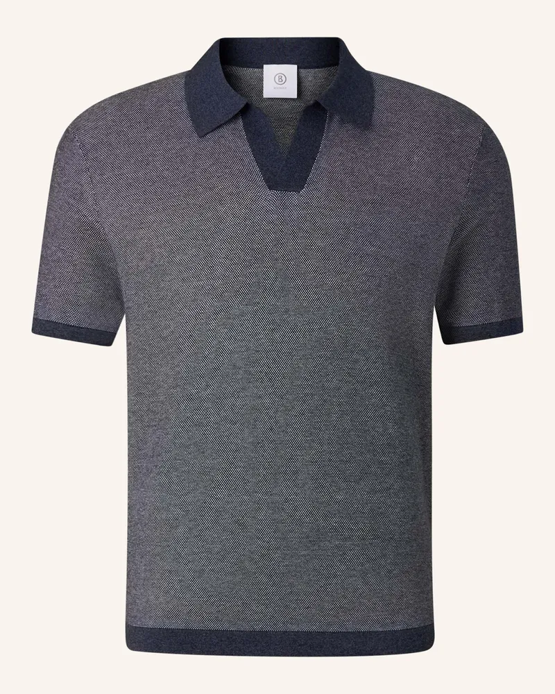 Bogner Polo-Shirt blau Dunkelblau