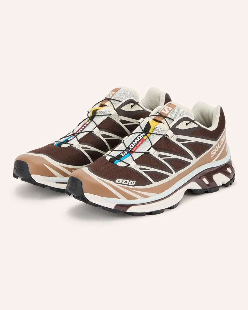 Salomon Sneaker Xt-6 braun Dunkelbraun