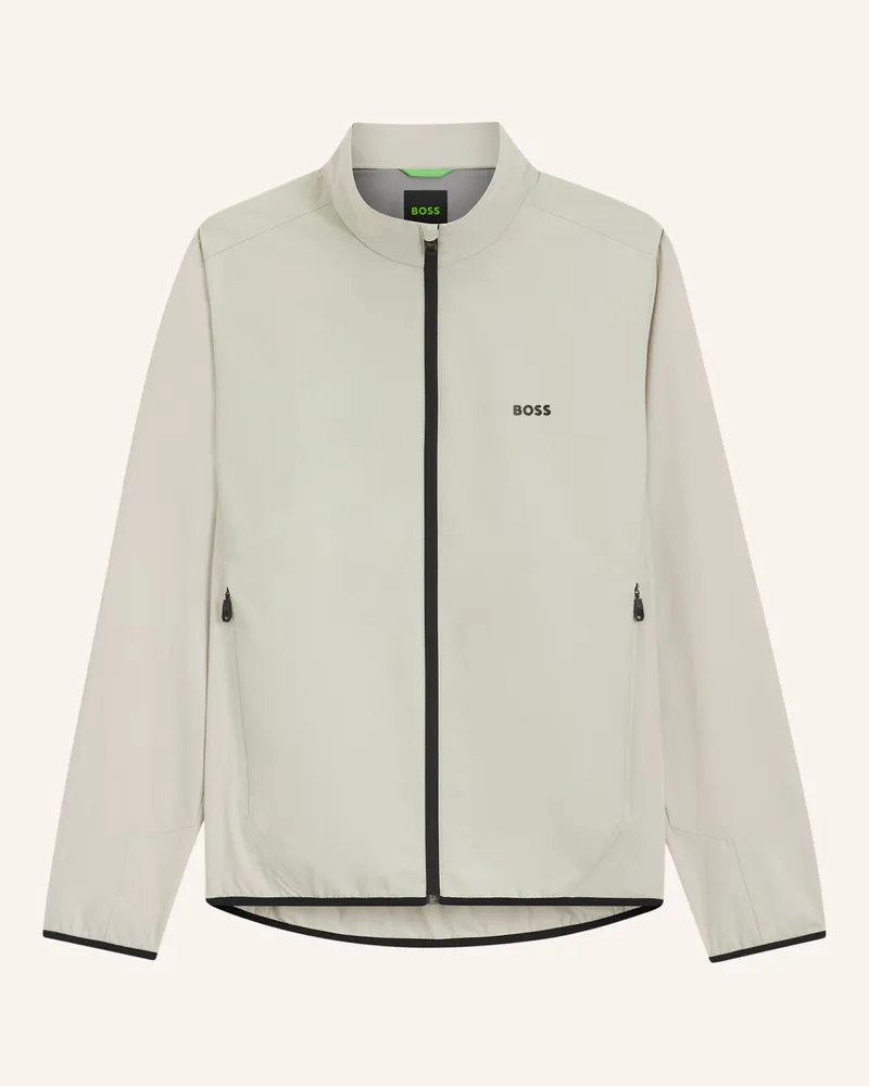 HUGO BOSS Jacke Ow_Goc Swing Regular Fit beige Beige