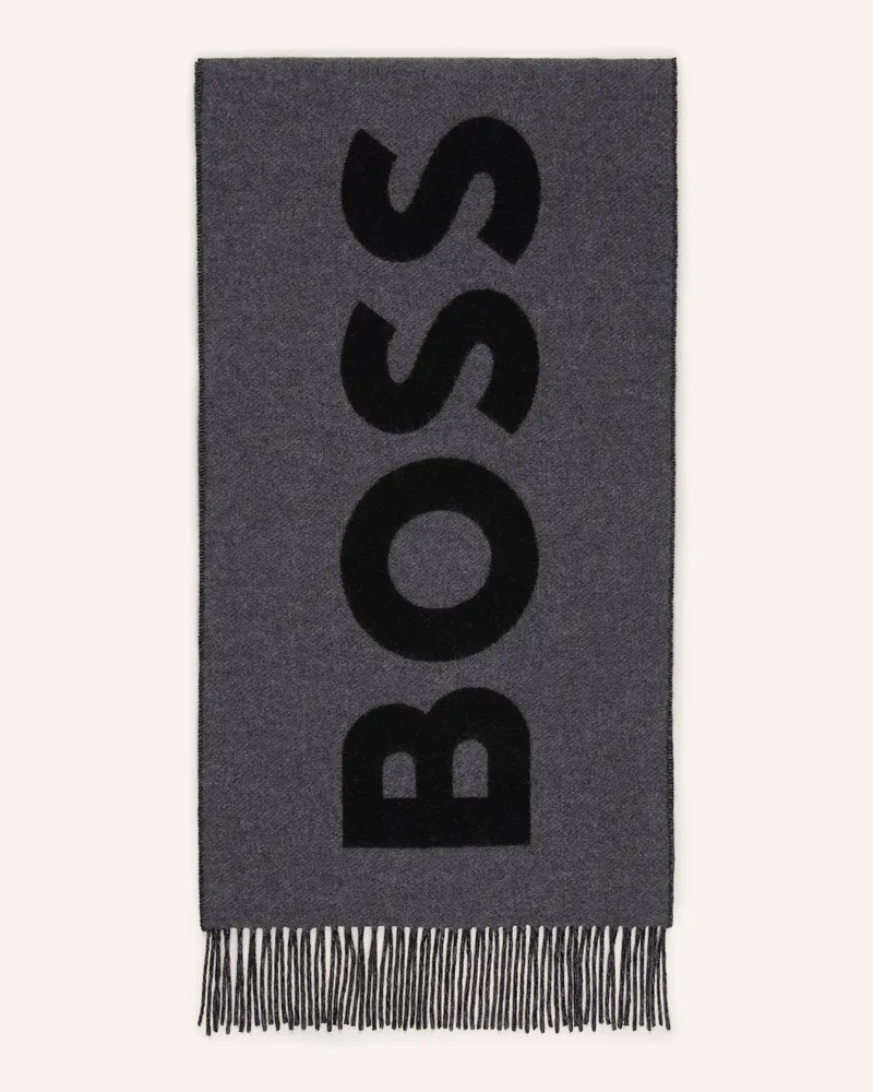 HUGO BOSS Schal Rikard grau Dunkelgrau