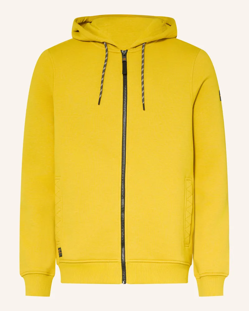 Camel Active Sweatjacke gelb Hellgrün