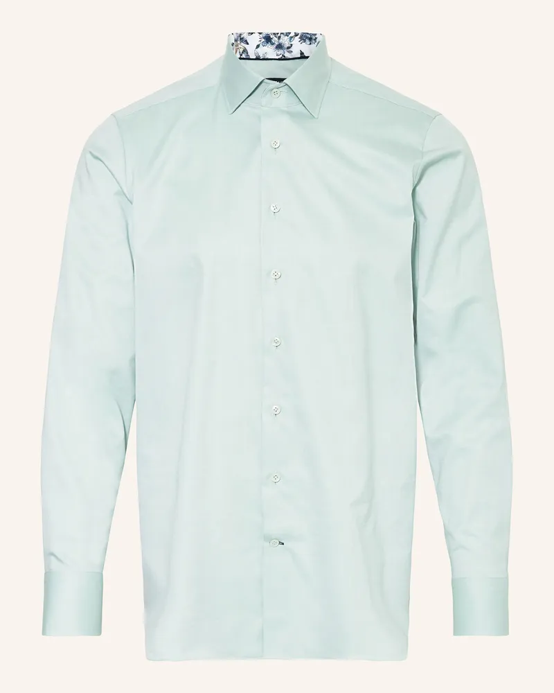 Olymp Hemd tailored fit Hellgrün