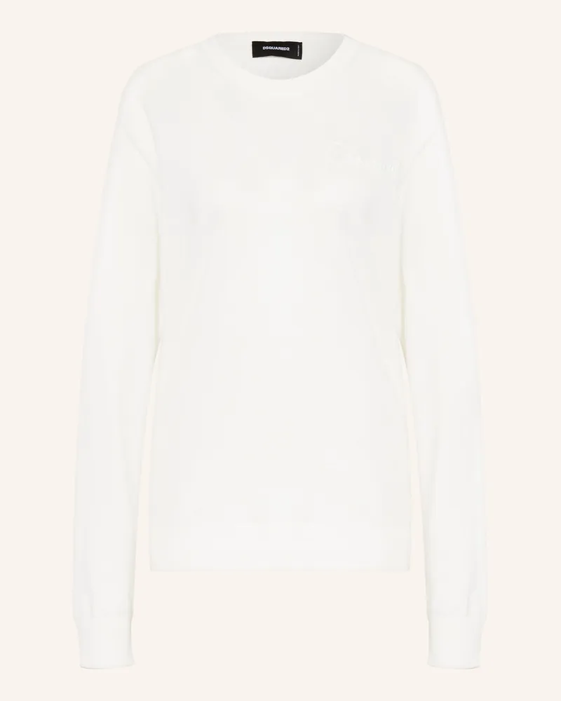 Dsquared2 Pullover weiss Weiss