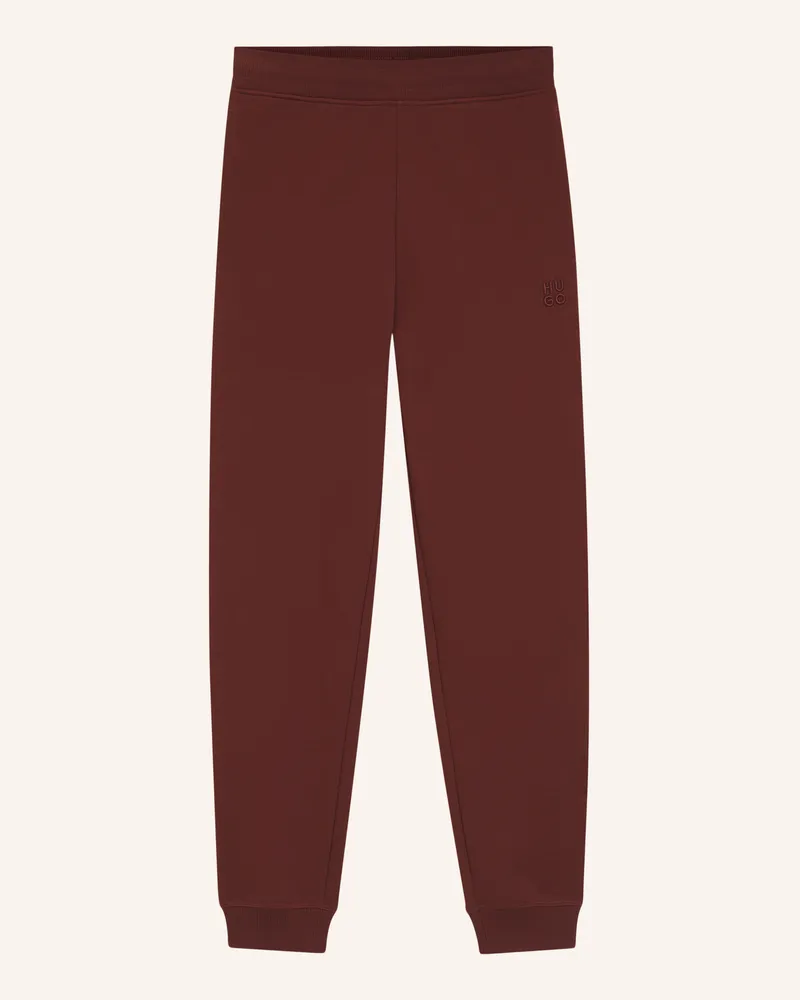 HUGO BOSS Casual Hose Nelfinia Regular Fit braun Braun
