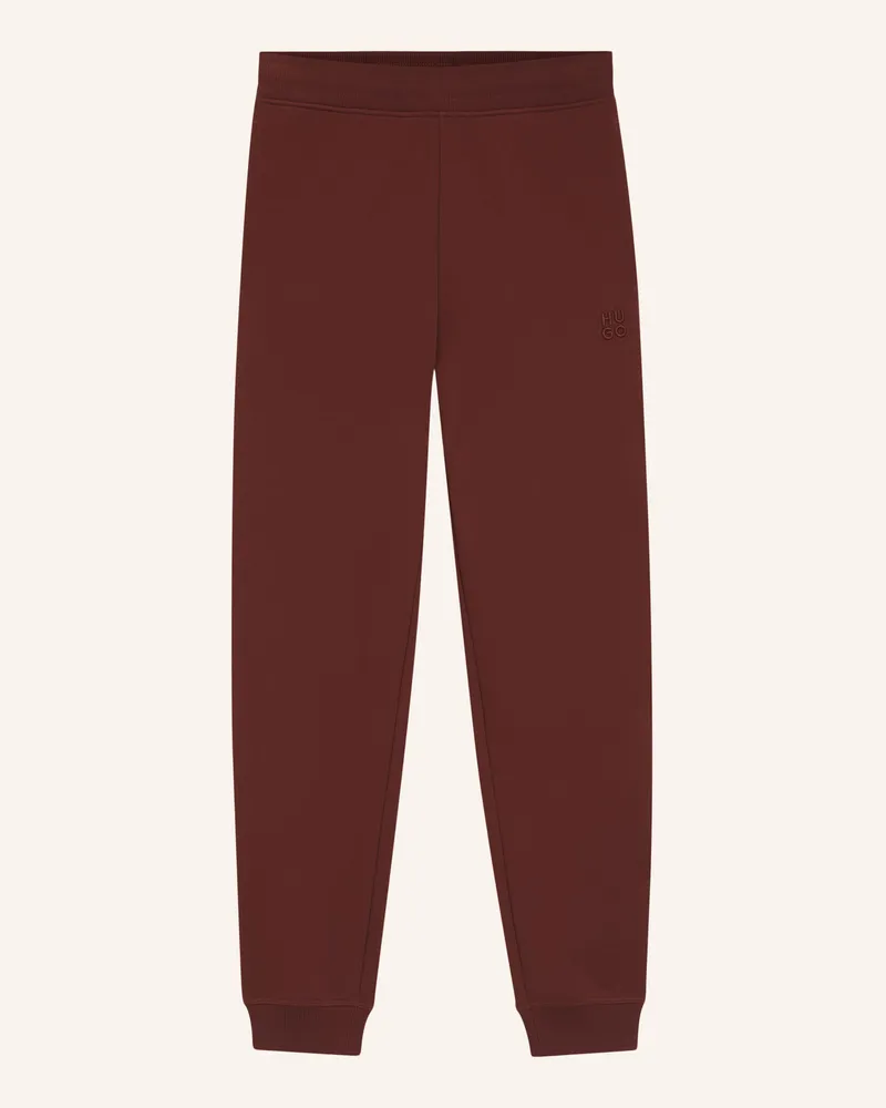HUGO BOSS Casual Hose Nelfinia Regular Fit braun Braun