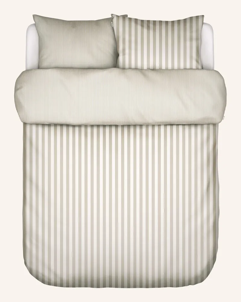 Marc O'Polo Bettwäsche Zum Wenden beige Weiss