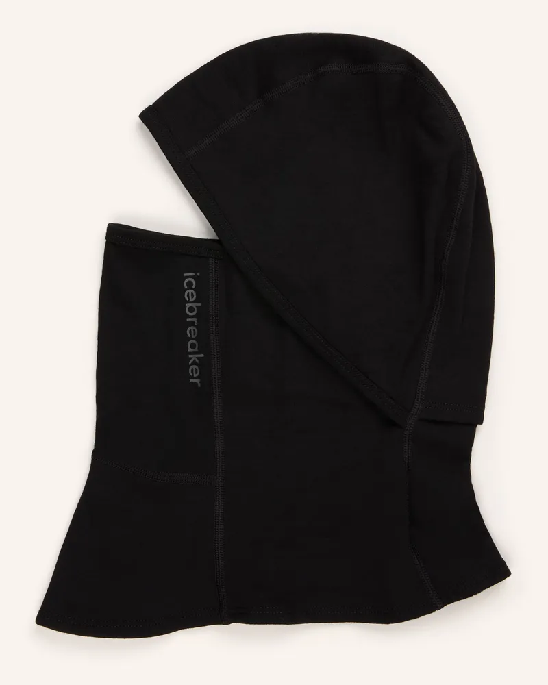 Icebreaker Balaclava 360 Realfleece™ Elemental schwarz Schwarz