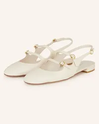 Stuart Weitzman Slingballerinas BENNI MJ - CREME Beige