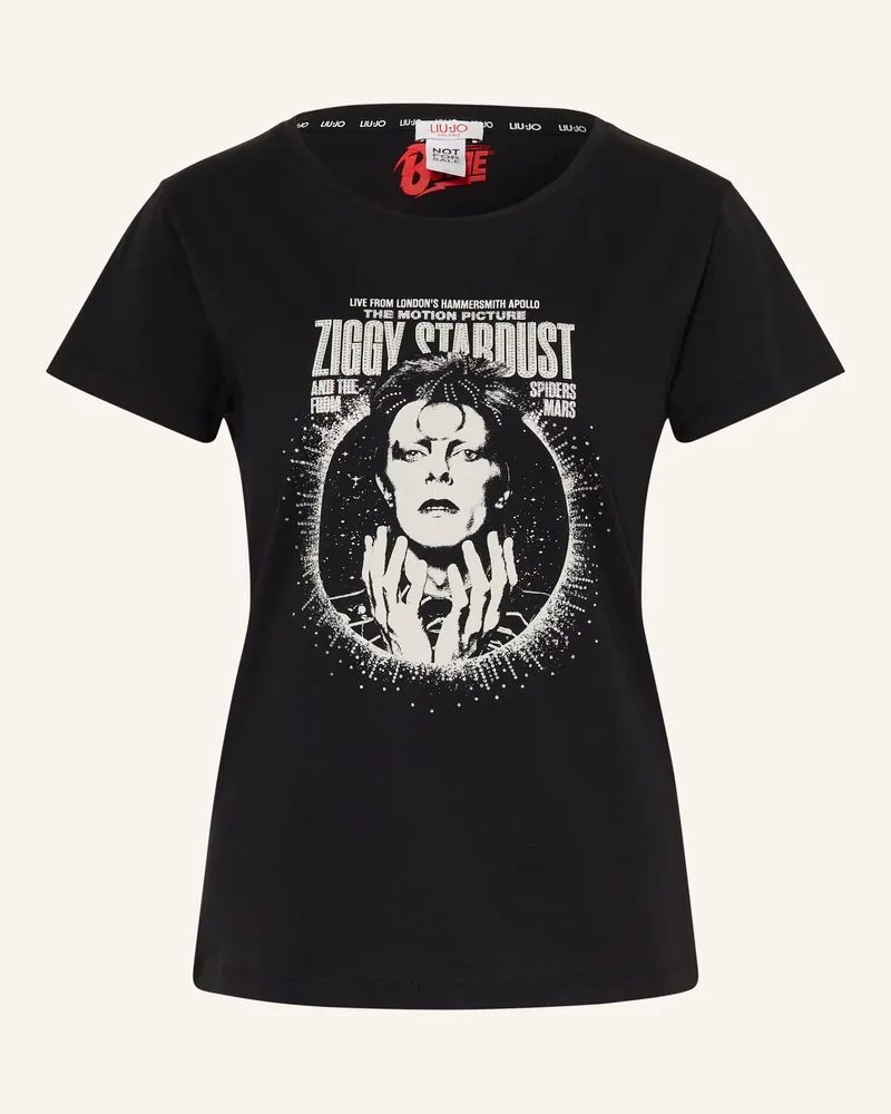 Liu Jo T-Shirt Mit Schmucksteinen schwarz Schwarz