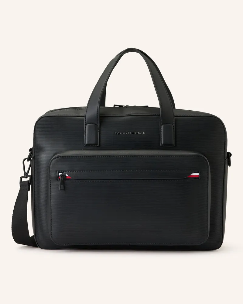 Tommy Hilfiger Laptop-Tasche schwarz Schwarz
