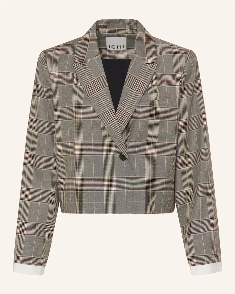 ICHI Blazer Ihlaito grau Beige