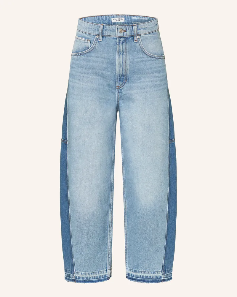 Marc O'Polo Barrel Jeans Enni Cropped blau 4977