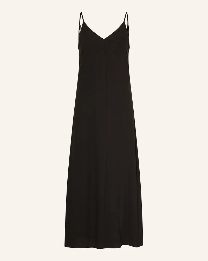 Neo Noir Kleid KESSIE mit Leinen Schwarz