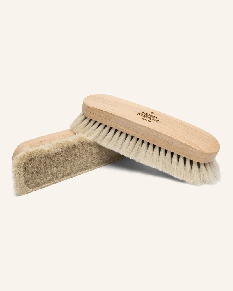 Henry Stevens Schuhbürsten Yakhaarbürste-Hell beige Hell