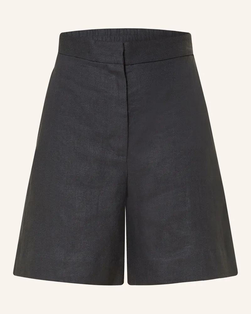 COS Leinenshorts schwarz Schwarz