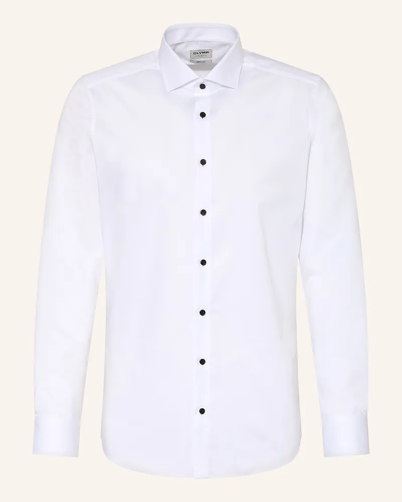 Olymp Hemd Level Five body fit Weiss