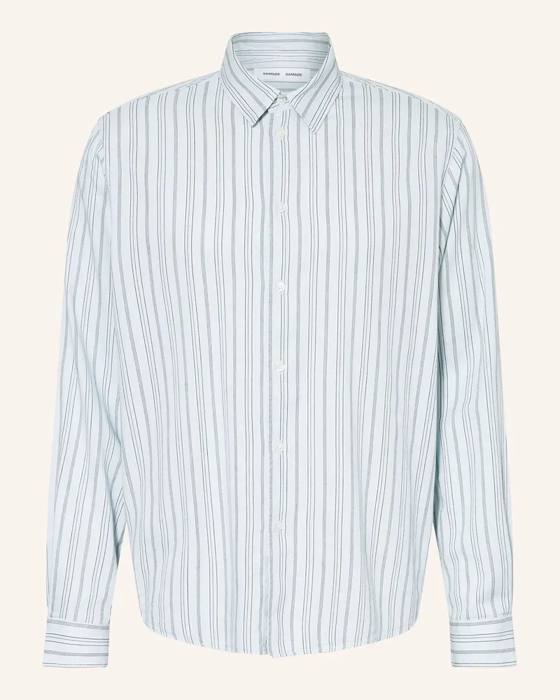 Samsøe & Samsøe Hemd Saryan Comfort Fit blau Hellblau