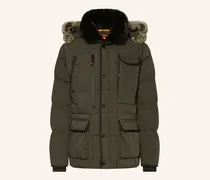 Steppjacke MARVELLOUS mit Kunstpelz und SORONA® AURA-Isolierung