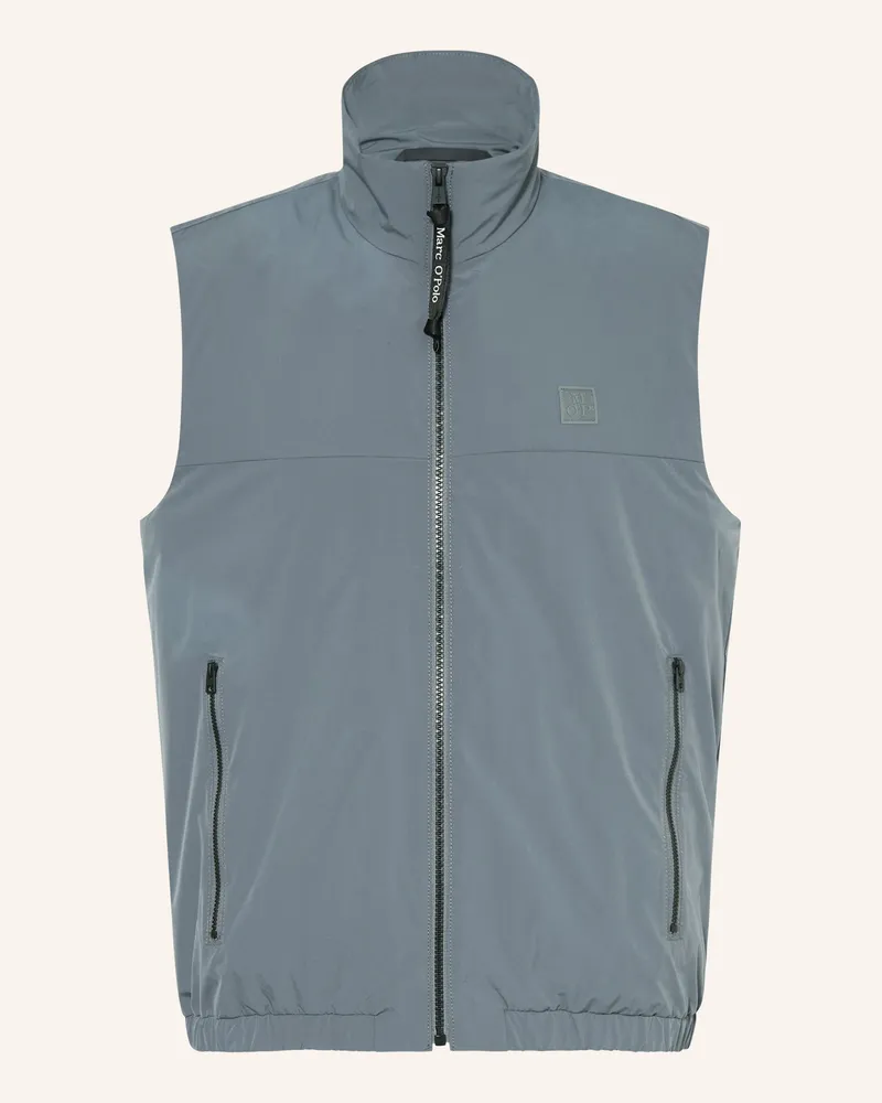 Marc O'Polo Weste grau Petrol