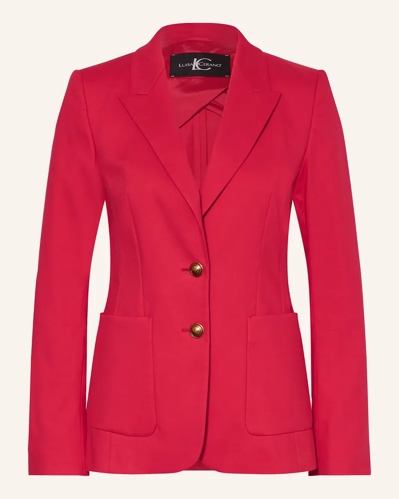 Luisa Cerano Blazer rot Rot