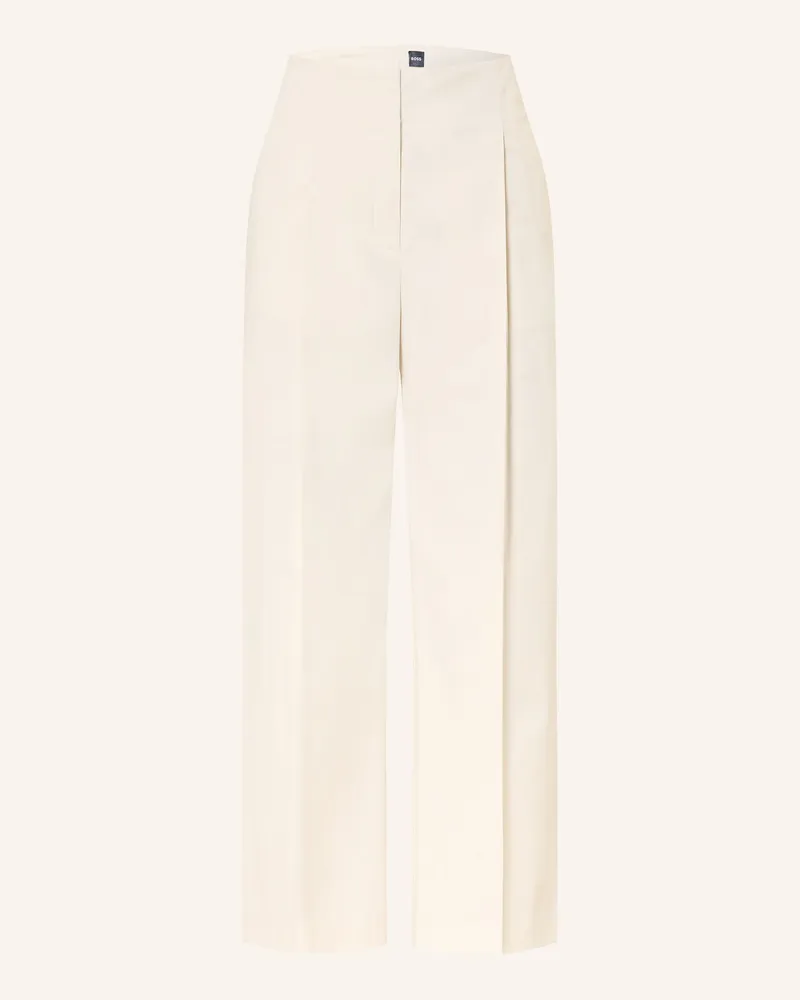 HUGO BOSS 7/8-Hose TULOTTA Creme