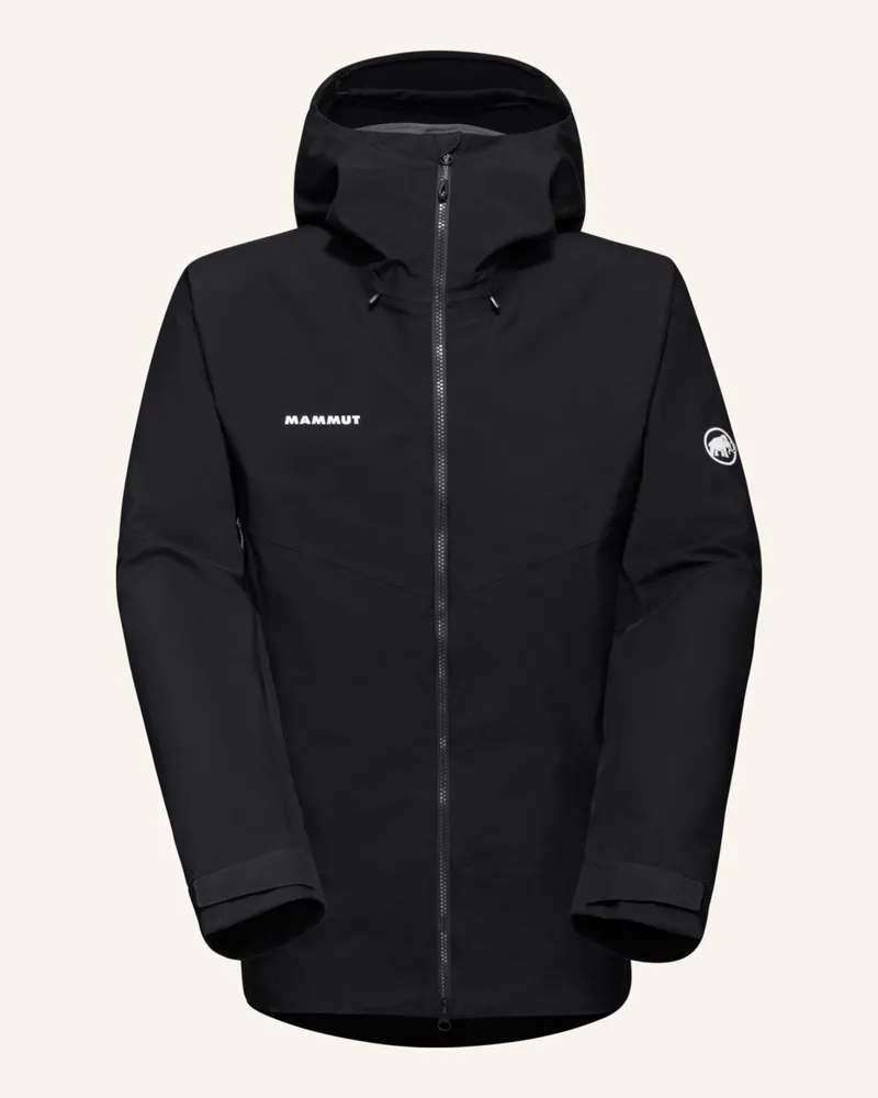 Mammut Crater Iv Hs Hooded Jacket Men schwarz Schwarz