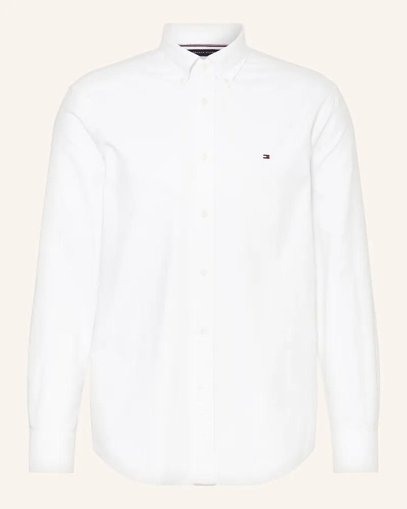 Tommy Hilfiger Oxfordhemd Regular Fit Weiss