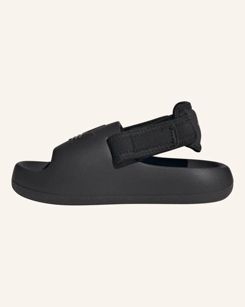 adidas ADIFOM KIDS ADILETTE Schwarz